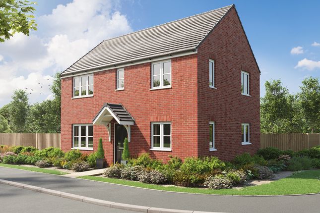 Thumbnail Detached house for sale in "The Charnwood Corner" at Wilbury Close, Coate, Swindon