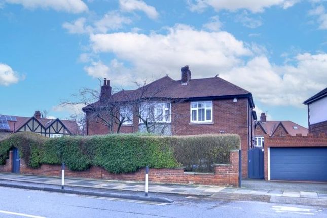 Thumbnail Semi-detached house for sale in Osborne Road, Jesmond, Newcastle Upon Tyne