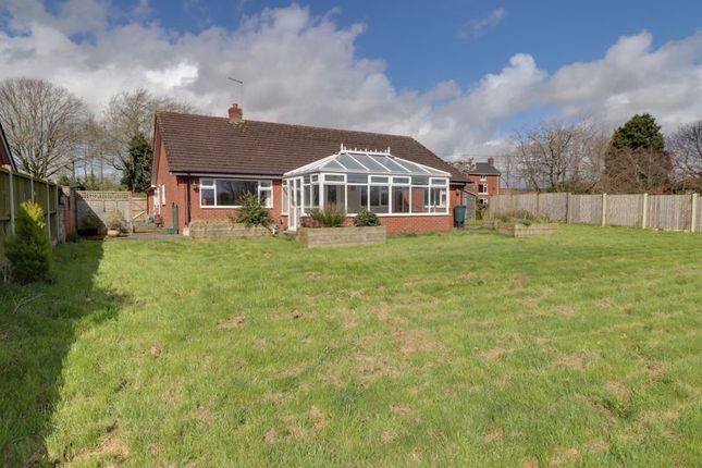 Detached bungalow for sale in Longford, Market Drayton, Shropshire