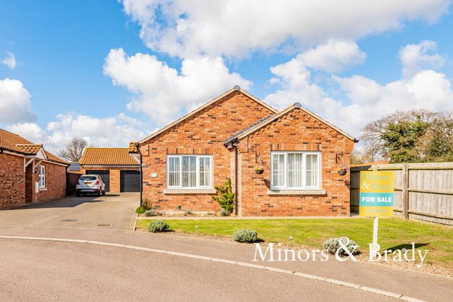 Thumbnail Detached bungalow for sale in Aspen Close, Martham, Great Yarmouth