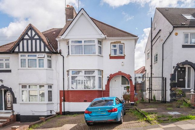 Thumbnail Semi-detached house for sale in Hillside, Kingsbury, London