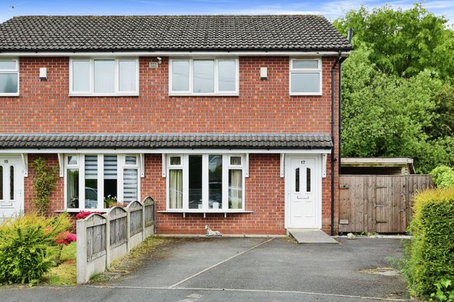 Thumbnail Semi-detached house for sale in Heron Drive, Stockport