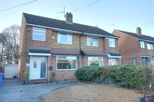 Semi-detached house for sale in East Dale Road, Melton, North Ferriby