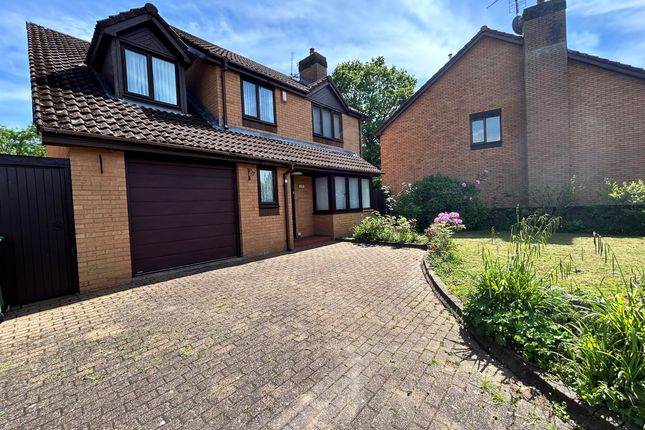 Thumbnail Detached house for sale in Melrose Close, Old St. Mellons, Cardiff