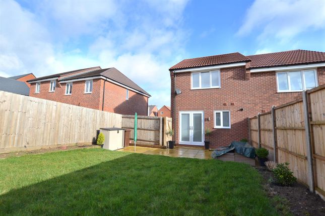 Semi-detached house for sale in Haines Drive, Sileby, Leicestershire