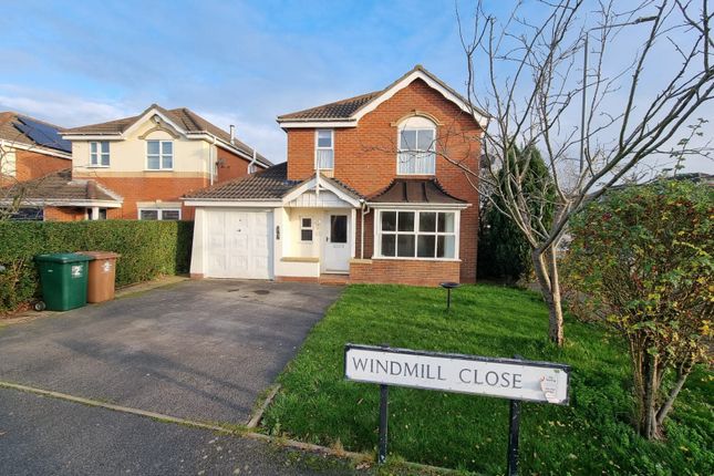 Thumbnail Detached house to rent in Windmill Close, Boulton Moor, Derby