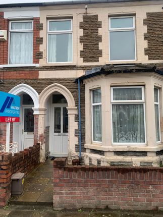 Thumbnail Terraced house to rent in Manor Street, Cardiff