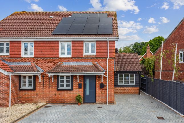 Thumbnail Semi-detached house for sale in Kennedy Meadow, Hungerford