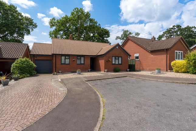 Thumbnail Detached bungalow for sale in Sidell Close, Cringleford, Norwich