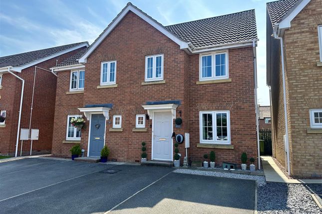 Thumbnail Semi-detached house for sale in Bow Bridge Close, Market Weighton, York