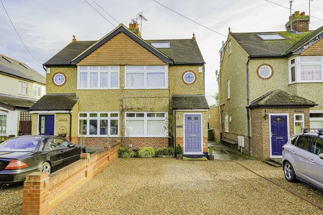 Thumbnail Semi-detached house for sale in Highfield Road, Sunbury-On-Thames