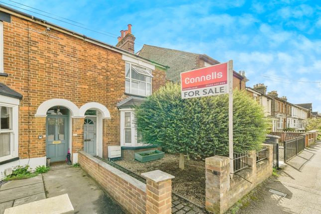 Thumbnail End terrace house for sale in Grove Road, Hitchin
