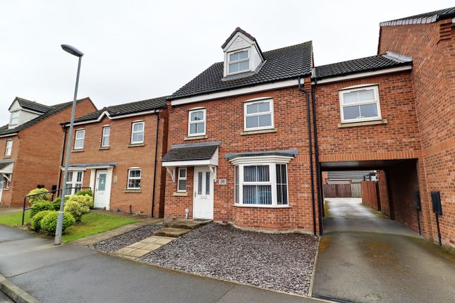 Thumbnail Detached house for sale in Pochard Drive, Scunthorpe