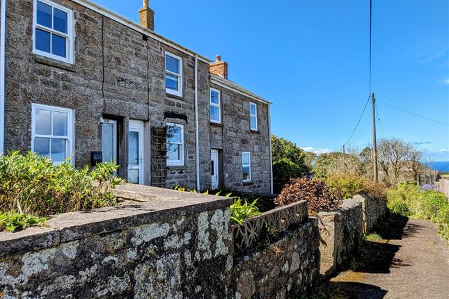 Thumbnail Terraced house for sale in Carn Bosavern, St. Just, Penzance