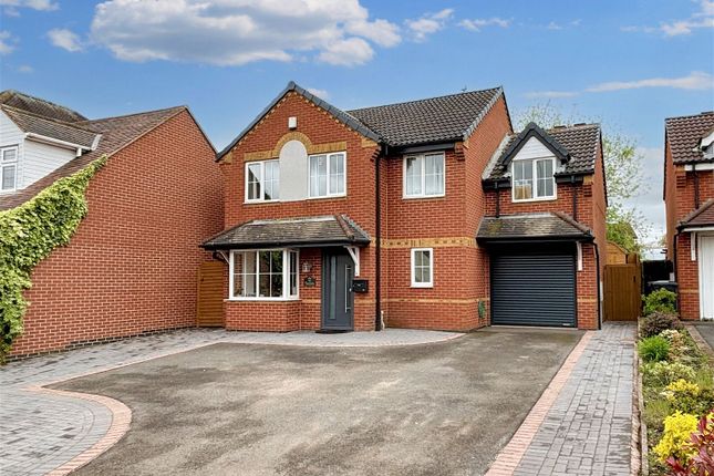 Thumbnail Detached house for sale in Melbourne Road, Ibstock, Leicestershire