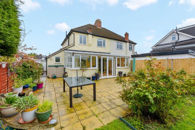 Semi-detached house for sale in Ruxley Lane, West Ewell, Surrey