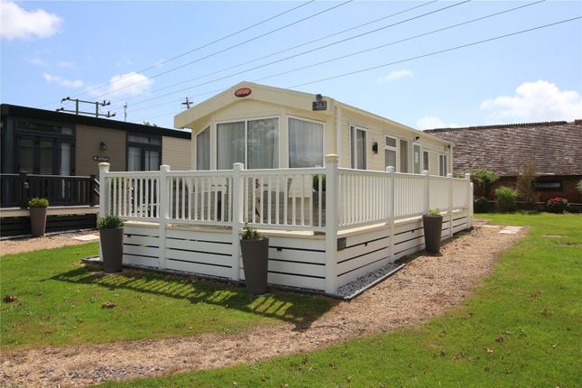 Thumbnail Mobile/park home for sale in Hoburne Bashley, Sway Road, New Milton, Hampshire