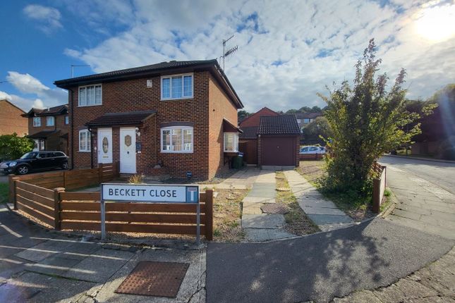 Thumbnail Semi-detached house to rent in Beckett Close, Abbey Wood, Bexley
