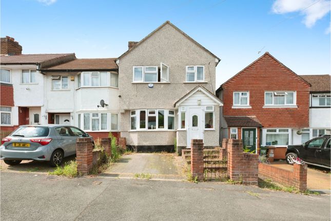 Thumbnail End terrace house for sale in Buckland Way, Worcester Park