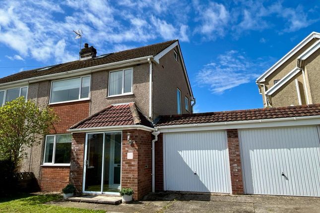 Semi-detached house for sale in Ddol Road, Dunvant, Swansea