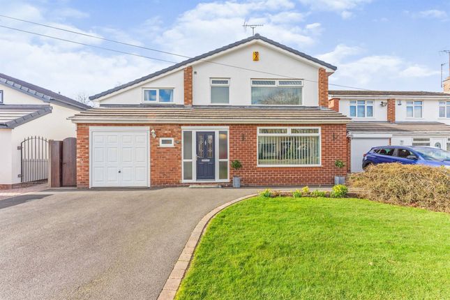 Thumbnail Detached house for sale in Mere Avenue, Bromborough, Wirral