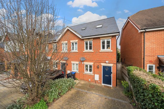 Thumbnail End terrace house for sale in Lavender Road, Woking