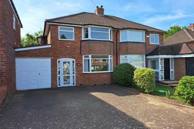 Thumbnail Semi-detached house to rent in Randle Drive, Four Oaks, Sutton Coldfield
