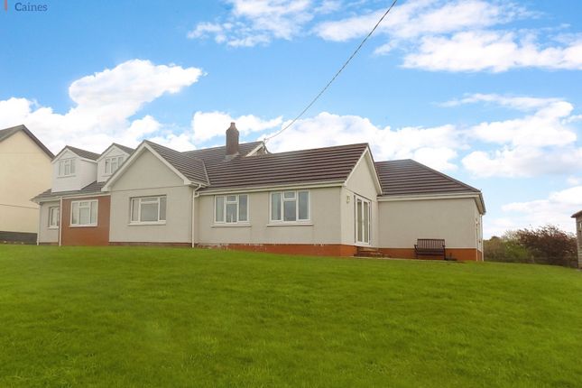 Detached bungalow for sale in Heol Spencer, Coity, Bridgend County.