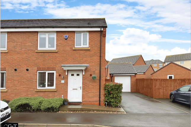 Thumbnail Semi-detached house for sale in Field Sidings Way, Kingswinford