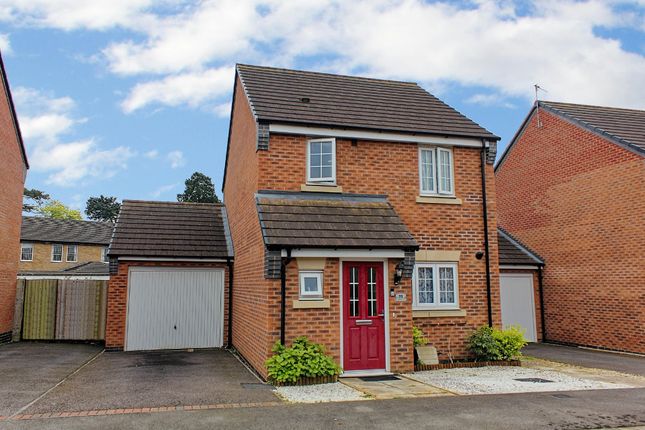 Thumbnail Detached house for sale in Heatherley Grove, Wigston