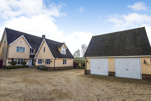 Thumbnail Detached house for sale in Church Road, Great Hallingbury, Bishop's Stortford, Essex
