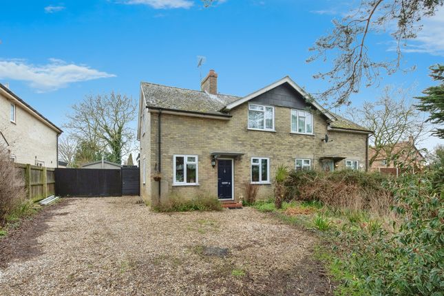 Semi-detached house for sale in Fir Tree Lane, Haughley, Stowmarket