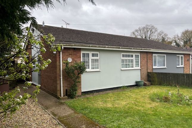 Thumbnail Semi-detached bungalow for sale in Cox Lane, Great Barton, Bury St. Edmunds