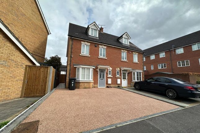 Thumbnail Semi-detached house to rent in Genas Close, Ilford