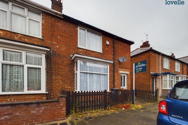Thumbnail End terrace house for sale in Severn Street, Lincoln