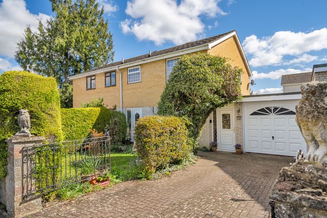 Semi-detached house for sale in Bury Hill Close, Anna Valley, Andover