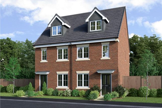 Thumbnail Town house for sale in "The Masterton" at Flatts Lane, Normanby, Middlesbrough