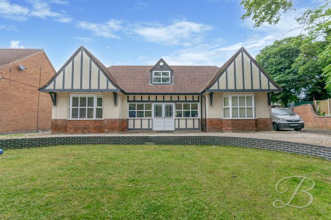 Detached bungalow for sale in Nottingham Road, Mansfield