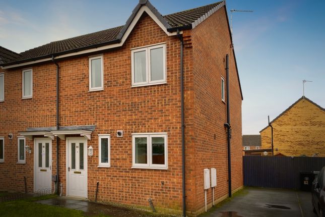 Semi-detached house for sale in Hudson Way, Grantham