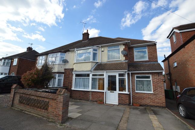 Thumbnail Semi-detached house to rent in Burleigh Avenue, Wigston