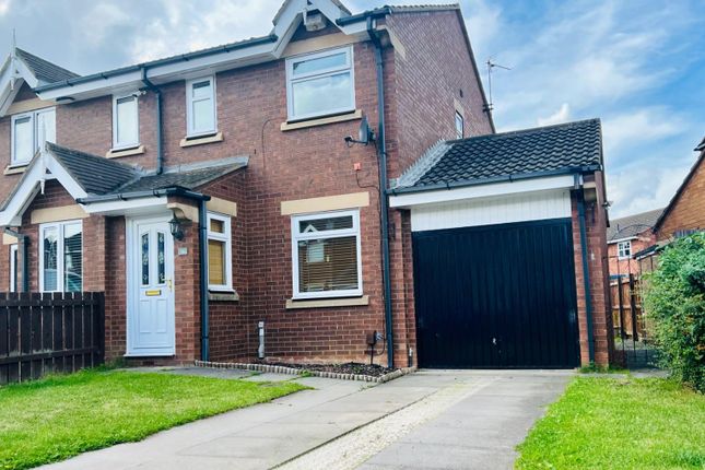 Thumbnail Semi-detached house for sale in Woodrush, Coulby Newham, Middlesbrough