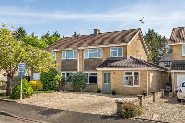 Semi-detached house for sale in Robert Franklin Way, South Cerney, Gloucestershire