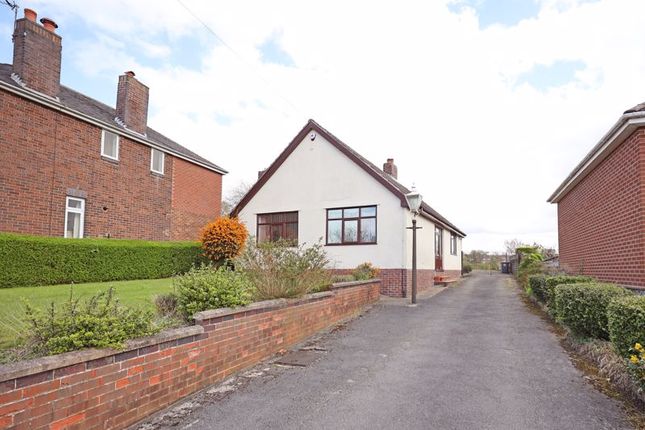Detached bungalow for sale in Wereton Road, Audley, Stoke-On-Trent