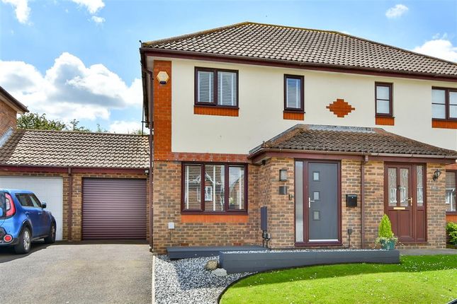 Thumbnail Semi-detached house for sale in Appleford Drive, Minster On Sea, Sheerness, Kent