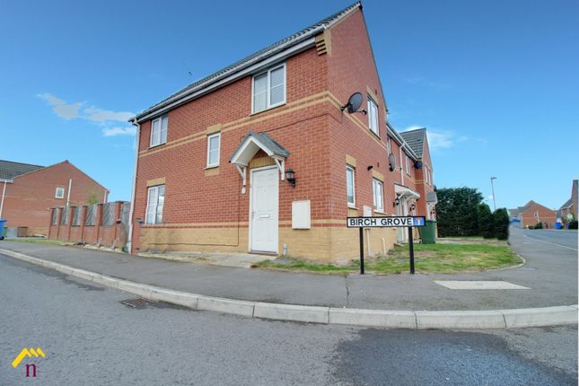 End terrace house to rent in Birch Grove, Goole