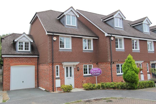 Thumbnail End terrace house to rent in Letcombe Place, Horndean, Waterlooville, Hampshire