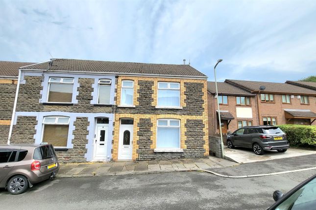 Thumbnail End terrace house to rent in Wood Street, Maesteg