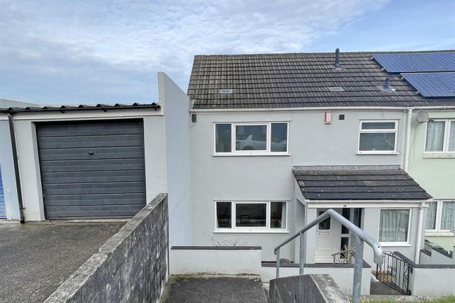 Thumbnail Semi-detached house for sale in Humber Close, Deer Park, Plymouth