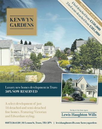 Detached house for sale in Kenwyn Gardens, Kenwyn, Truro
