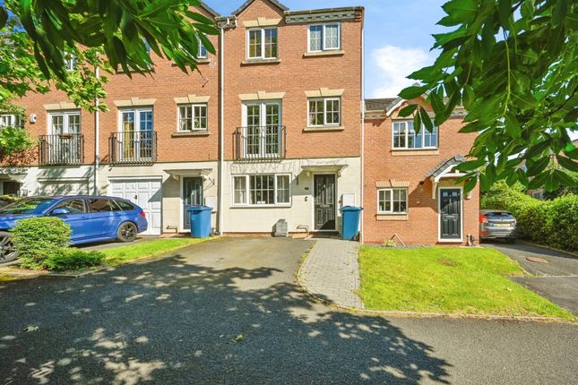 Thumbnail Town house for sale in Wellington Close, Stafford